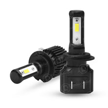 Load image into Gallery viewer, 2X Fanless 3Side H7 CSP LED Headlights Bulb Conversion Kit White 6000K Noiseless
