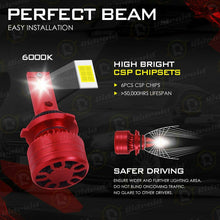 Load image into Gallery viewer, LED Headlight Kit for GMC Sierra Savana 1500 2500 3500 Low Beam White Bulb 9006
