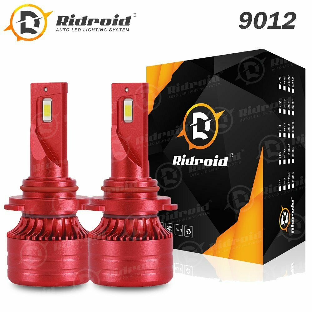 Fit for Toyota RAV4 2016-2018 9012 LED Headlight Bulb Super White Light 6000K