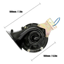Load image into Gallery viewer, 300DB Loud Electric Horn Trumpet for Car Motorcycle Truck Train Boat Universal
