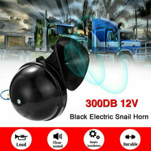 Load image into Gallery viewer, 300DB Loud Electric Horn Trumpet for Car Motorcycle Truck Train Boat Universal
