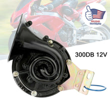 Load image into Gallery viewer, 300DB Loud Electric Horn Trumpet for Car Motorcycle Truck Train Boat Universal
