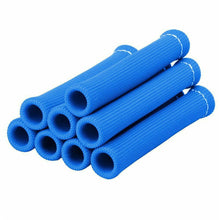 Load image into Gallery viewer, 8PCS 2500° Spark Plug Wire Boots Heat Shield Protector Sleeve Cover SBC BBC Blue
