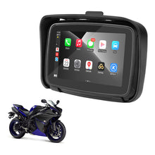 Load image into Gallery viewer, 5&quot; IPS Touch Screen Portable Motorcycle Navigator Wireless CarPlay Waterproof
