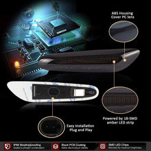 Load image into Gallery viewer, 2 Smoke LED Side Marker Turn Signal Light Replacement for BMW E90 E91 E93

