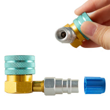 Load image into Gallery viewer, R1234YF To R134a Low Side Quick Coupler Adapters Car Air Conditioning Fitting
