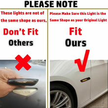 Load image into Gallery viewer, SMOKE LENS LED Fender Side Marker Light Turn Signal Lamp for BMW E90 E91 E92 E93
