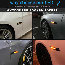 Load image into Gallery viewer, SMOKE LENS LED Fender Side Marker Light Turn Signal Lamp for BMW E90 E91 E92 E93
