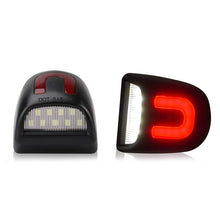 Load image into Gallery viewer, 2X LED License Plate Light Red DRL Tube Lamp For Silverado GMC Sierra 1500 2500
