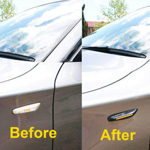Load image into Gallery viewer, 2X Dynamic Smoked LED Side Marker Turn Signal Light For BMW E90 E83 E92 E82 E46
