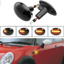 Load image into Gallery viewer, Sequential LED Fender Side Marker Light Amber Lamp For MINI Cooper R55 R56 R57 +
