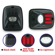 Load image into Gallery viewer, For 1995-2004 Toyota Tacoma [Red OLED Tube] LED License Plate Light Lamp Housing

