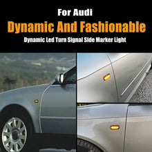 Load image into Gallery viewer, For Audi A3 S3 8P A4 S4 RS4 B6 B7 B8 A6 S6 RS6 Sequential Led Side Marker Lights
