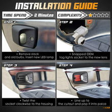 Load image into Gallery viewer, For 1995-2004 Toyota Tacoma [Red OLED Tube] LED License Plate Light Lamp Housing
