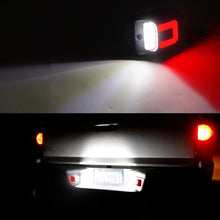 Load image into Gallery viewer, White &amp; Red LED License Plate Lights Lamp For 98-04 Nissan Frontier 94-04 Xterra
