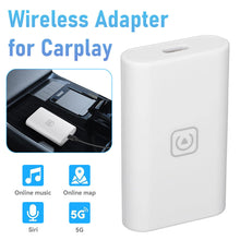 Load image into Gallery viewer, Wireless CarPlay 5.0 Adapter Dongle For IOS Android Car Auto Navigation Player+
