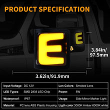Load image into Gallery viewer, Switchback LED Side Mirror Marker Light For Ford F250 F350 F450 Super Duty 08-16
