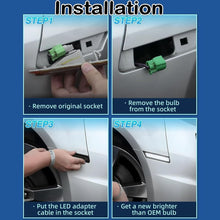 Load image into Gallery viewer, Smoked White LED Front Bumper Side Marker Lights Lamp For 2010-2015 Chevy Camaro
