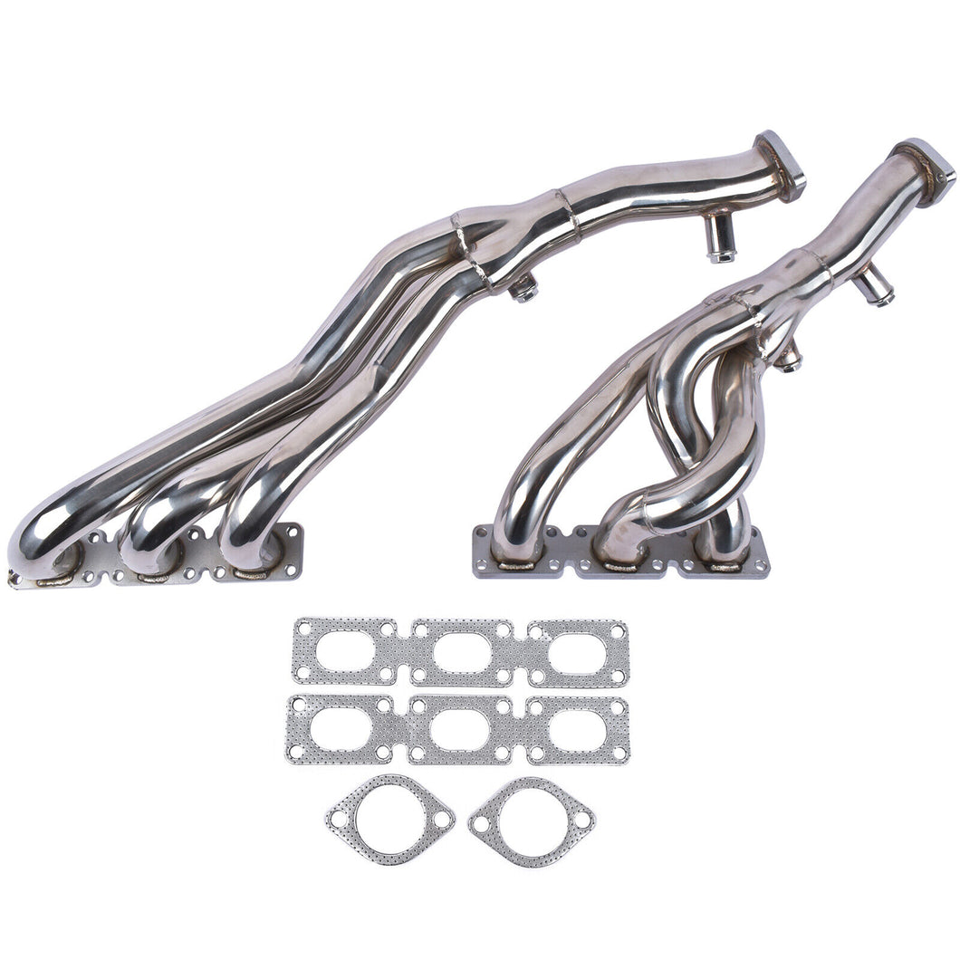 Exhaust Manifold Headers w/ Gasket for BMW E46 E39 Z4 2.5L 2.8L 3.0L 2001-2006
