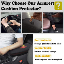 Load image into Gallery viewer, For 2019-2024 Toyota RAV4 Accessories Leather Center Console Lid Armrest Cover
