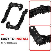 Load image into Gallery viewer, 2X For 2019-2021 Toyota Corolla Front Bumper Brackets Retainers Left Right J5

