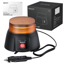 Load image into Gallery viewer, 40-LED Emergency Beacon Flashing Light Truck Magnetic Amber Warning Strobe Lamp
