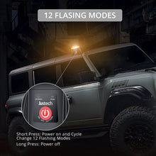 Load image into Gallery viewer, 40-LED Emergency Beacon Flashing Light Truck Magnetic Amber Warning Strobe Lamp
