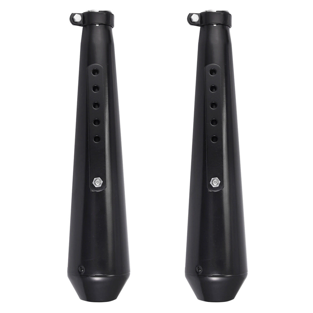 Universal Motorcycle Exhaust Pipe Muffler Silencer Slip-on for Cafe Racer Harley