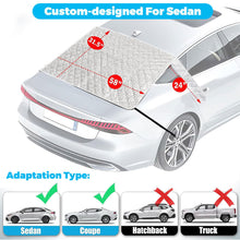 Load image into Gallery viewer, Magnetic 4Layers For Honda Car Frost Ice Dust Guard Rear Windshield Snow Cover
