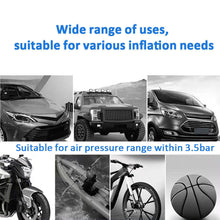 Load image into Gallery viewer, 150 PSI Tire Inflator Car Air Compressor Electric Portable Auto 12V Air Pump
