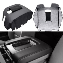 Load image into Gallery viewer, For 2014-18 Chevrolet Silverado 1500 Car Center Console Lid Armrest Black Cover
