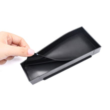 Load image into Gallery viewer, Car Front Door Handle Armrest Storage Box Tray Black For Tesla Cybertruck 2024+
