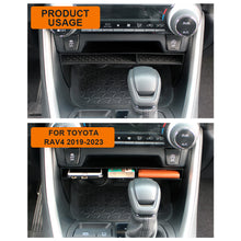 Load image into Gallery viewer, For Toyota RAV4 2019-2023 Black Car Center Console Tray Organizer Storage Box
