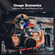 Load image into Gallery viewer, Crowbar Adapter Head Tool Adjustable Angle Head Pry Bar Fits 3/8" Ratchet
