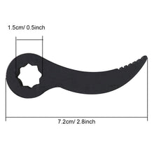 Load image into Gallery viewer, Crowbar Adapter Head Tool Adjustable Angle Head Pry Bar Fits 3/8" Ratchet
