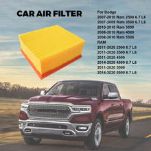 Load image into Gallery viewer, Air Filter  For Dodge Ram 2500 3500 4500 5500 Cummins Diesel OEM 53034051AB
