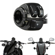 Load image into Gallery viewer, A Pair Motorcycle Handlebar Switches Control and Wiring Harness with Fits Harley
