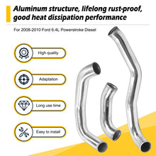 Load image into Gallery viewer, Hot &amp; Cold Side Intercooler Pipe kit for 2008-2010 Ford 6.4L Powerstroke Diesel
