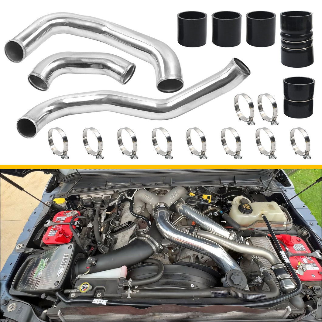 Hot & Cold Side Intercooler Pipe kit for 2008-2010 Ford 6.4L Powerstroke Diesel
