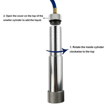 Load image into Gallery viewer, A/C Oil and Dye Injector R1234yf Quick Coupler 1/4&quot; SAE Refrigerant Tool Set
