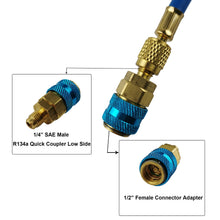 Load image into Gallery viewer, A/C Oil and Dye Injector with R134a Quick Coupler 1/4&quot; SAE Tool Set
