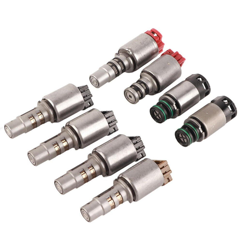 8x Solenoid Kit 6 Speed For Hyundai Kia A6LF1/2/3 A6MF1/2 Chevrolet Ix35 I30