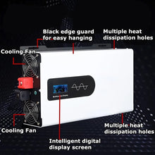 Load image into Gallery viewer, Pure Sine Wave 12V 2500W 5000Watt DC to 110V 120V Solar Converter Power Inverter

