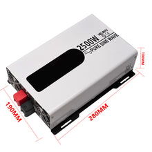 Load image into Gallery viewer, Pure Sine Wave 12V 2500W 5000Watt DC to 110V 120V Solar Converter Power Inverter
