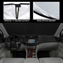 Load image into Gallery viewer, Fit For Toyota Highlander 08-13 Pickup Windshield Sun Shade Visor UV Block Cover
