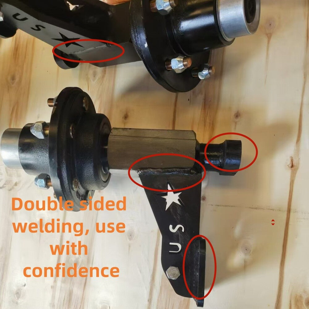 Superior Shipping Container Wheels, NEW 6x 5.5 Lug, Container spindle mobile kit