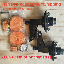 Load image into Gallery viewer, Superior Shipping Container Wheels, NEW 6x 5.5 Lug, Container spindle mobile kit

