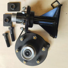 Load image into Gallery viewer, 5x 5.5 Lug Superior Shipping Container Wheels, Spindle Kit Container Moving Kit
