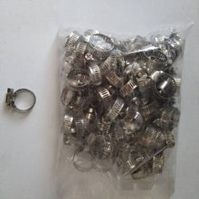 Load image into Gallery viewer, Hose Clamps 5/16&quot; to 7/8&quot; Radiator Heater Adjustable Band Steel Worm Clip
