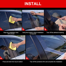 Load image into Gallery viewer, Carbon Fiber Door Window Pillar Post Trim For 2018-2024 Toyota Camry Accessories
